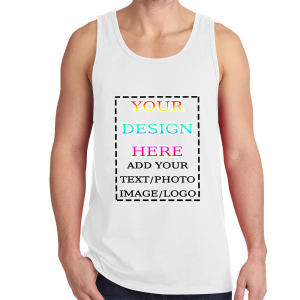 Custom Shirts for Men , Customized Personalized Tshirts, Design Your Own Shirts Front & Back