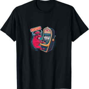 Lucky Buffalo Casino Slot Machine BUFFALOOOOO Gambling T-Shirt