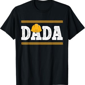 Funny Dada Construction Excavator Kids Boys Matching Family T-Shirt